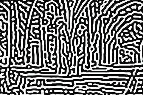 Turing Pattern Background 스톡 일러스트