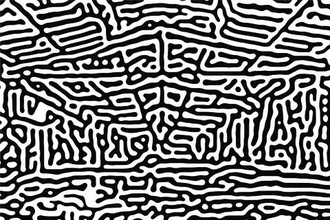 Turing Pattern Background Stockillustratie