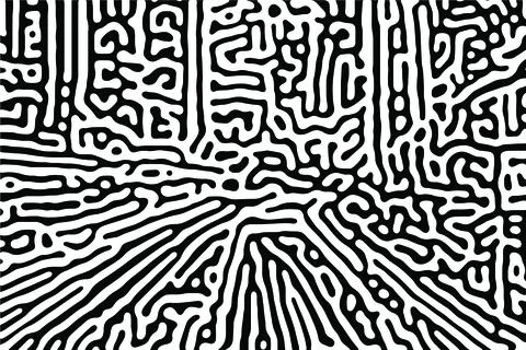 Turing Pattern Background 스톡 일러스트