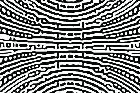 Turing Pattern Background 스톡 일러스트