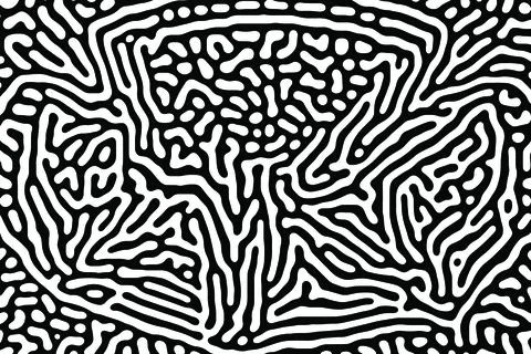 Turing Pattern Background 스톡 일러스트