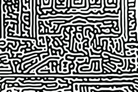 Turing Pattern Background Stockillustratie