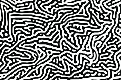 Turing Pattern Background 스톡 일러스트