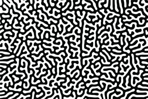 Turing Pattern Background Stock Illustration