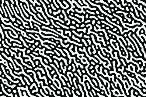 Turing Pattern Background Stock Illustration