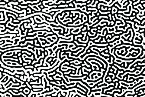 Turing Pattern Background Stock Illustration