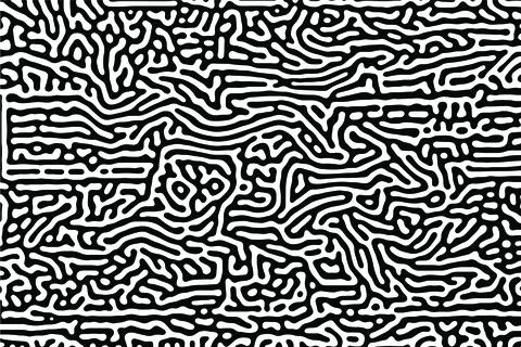 Turing Pattern Background Stock Illustration