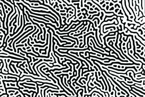 Turing Pattern Background 스톡 일러스트