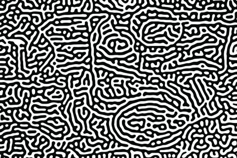 Turing Pattern Background 스톡 일러스트