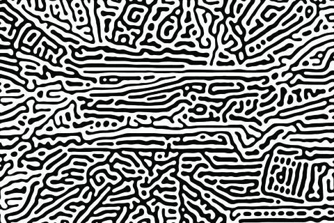 Turing Pattern Background 스톡 일러스트