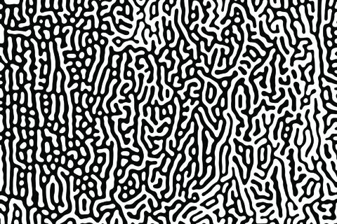 Turing Pattern Background 스톡 일러스트