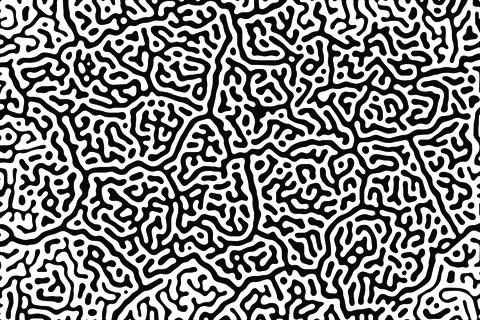 Turing Pattern Background Stock Illustration