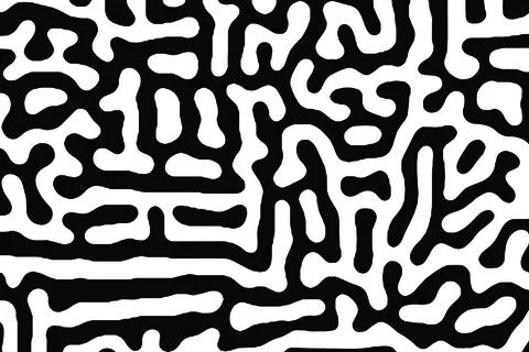 Turing Pattern Background イラスト素材