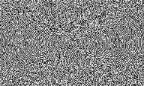 Turing pattern. Geometric abstract pattern. Radial abstraction Stock Illustration