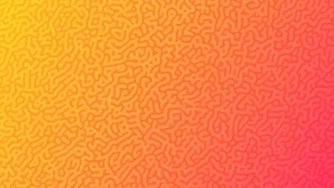 Turing reaction colorful background Stock Illustration