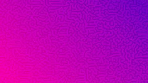 Turing reaction colorful background Stock Illustration
