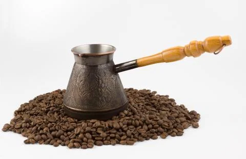 Turk for coffee Foto stock