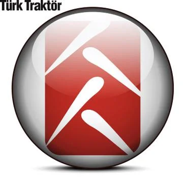 Turk Traktor logotype Illustrazione stock