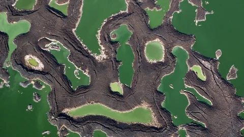 Turkana lake Stock Footage 81365091