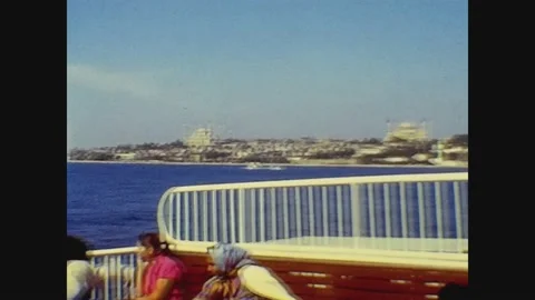 Turkey 1974, Istambul view 5 Stock Footage