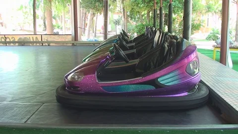 Turkey, Antalya, August 20, 2015, pavilion with game rides on site Vídeos de archivo 75657309
