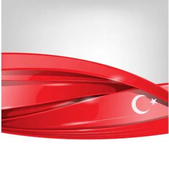 Turkey background with  flag element. vector illustration Stock-Illustration
