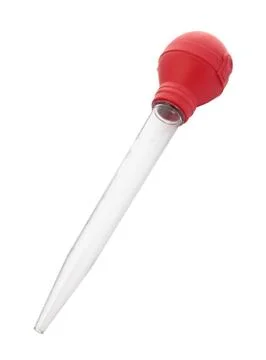 Turkey Baster (clipping path) Stock Photos