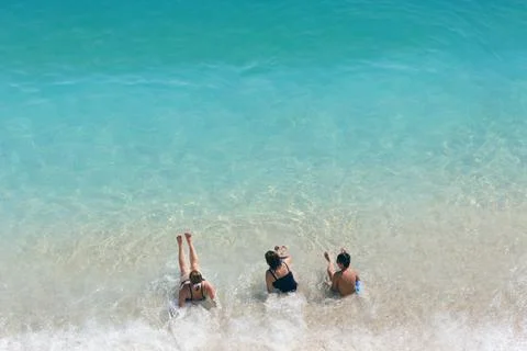 Turkey.  Beach scene. Stock Photos