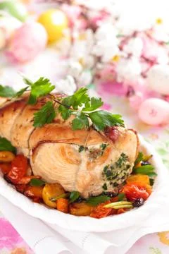Turkey  breast. Stock Photos
