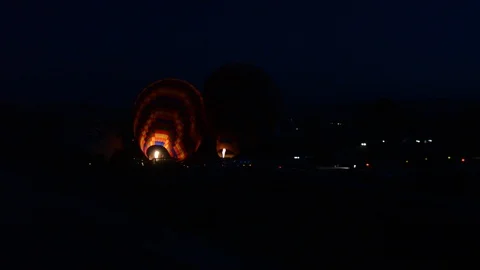 Turkey. Cappadocia. Goreme. Cappadocia Balloons. Stock Footage