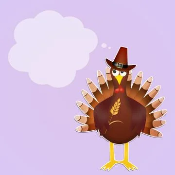 Turkey cartoon Stock Illustration