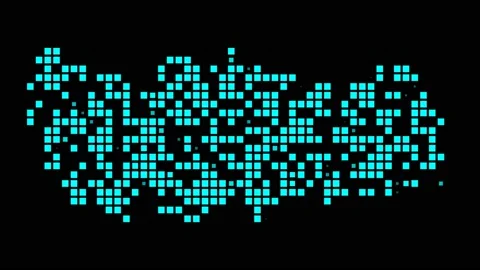 Turkey digital map. Map of Turkey in dotted style. Shape of the country fille... Stock Footage 231568942