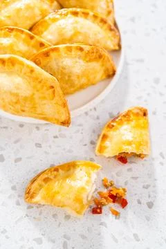 Turkey empanadas Stock Photos