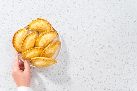Turkey empanadas Stock Photos