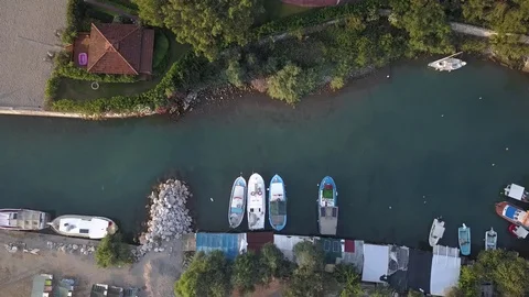 Turkey fishboat Video stock 128898816