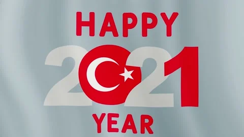 Turkey flag animation 2021 Stock Footage 142972089