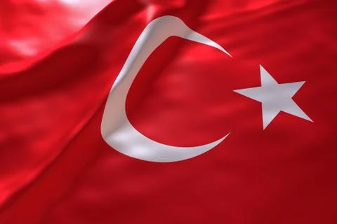 Turkey flag background 스톡 일러스트