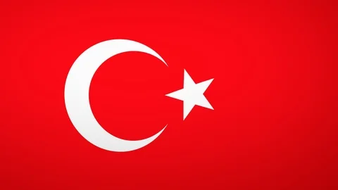 Turkey Flag Composition Stock-Footage 118050080