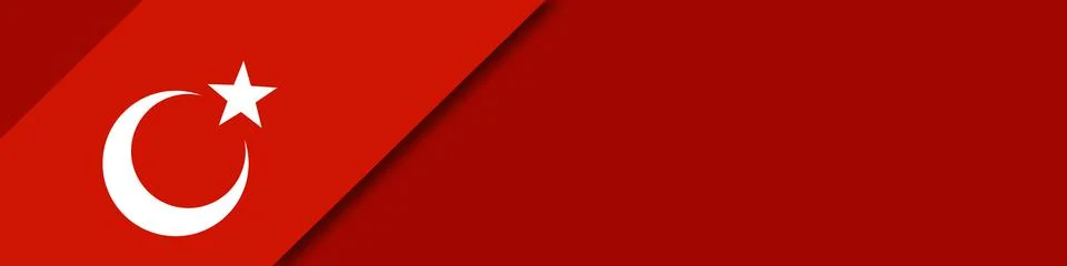 Turkey flag Stock Illustration