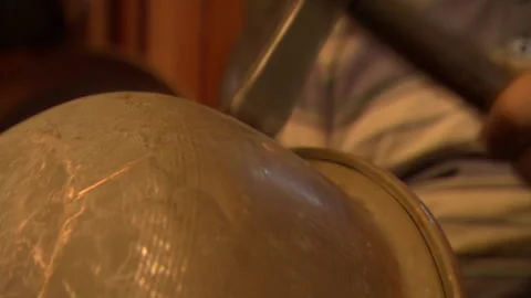 Turkey gaziantep coppersmiths bazaar Stock Footage 166814852