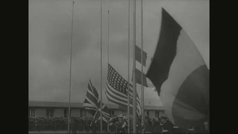 Turkey, Greece and Western Germany joins NATO - 1955 Stock Footage