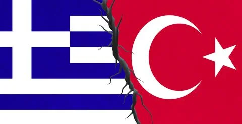 Turkey greece Stock Illustration