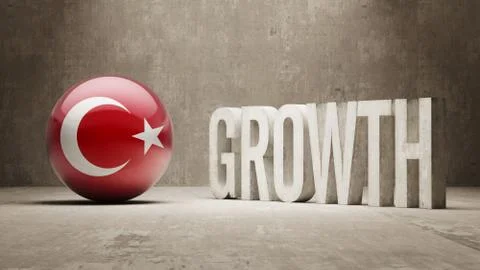 Turkey. Growth  Concept. Stock Illustration