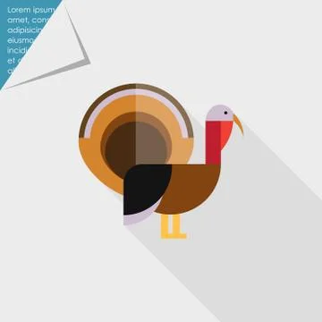 Turkey icon 스톡 일러스트