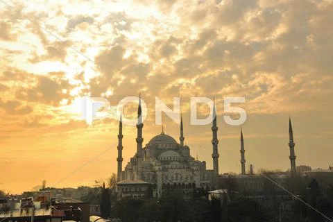 Turkey istambul mosque Stock Photos