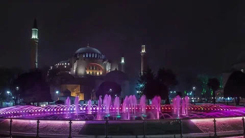 Turkey, Istanbul, Holy Sofia, Video stock 76643612