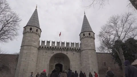Turkey Istanbul Topkapi Palace Gate Stock Footage 169977823