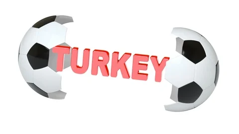 Turkey. Looping footage has 4K Resolution and the alpha channel included. Stock Footage 89927128