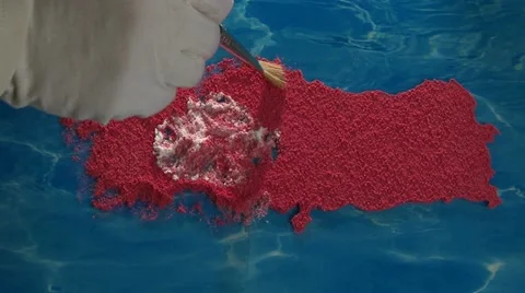 Turkey map - artist 動画素材 11941043