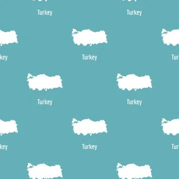 Turkey map in black vector simple イラスト素材